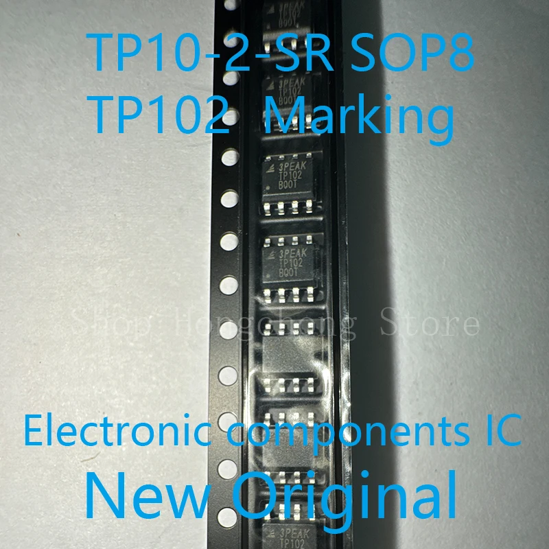 Nuevo Original TP10-2-SR TP10-2 TP102SR TP102 marcado SOP8 chip amplificador operativo IC 6MHz, 600uA, RRIO, amplificadores operacionales 10 Uds