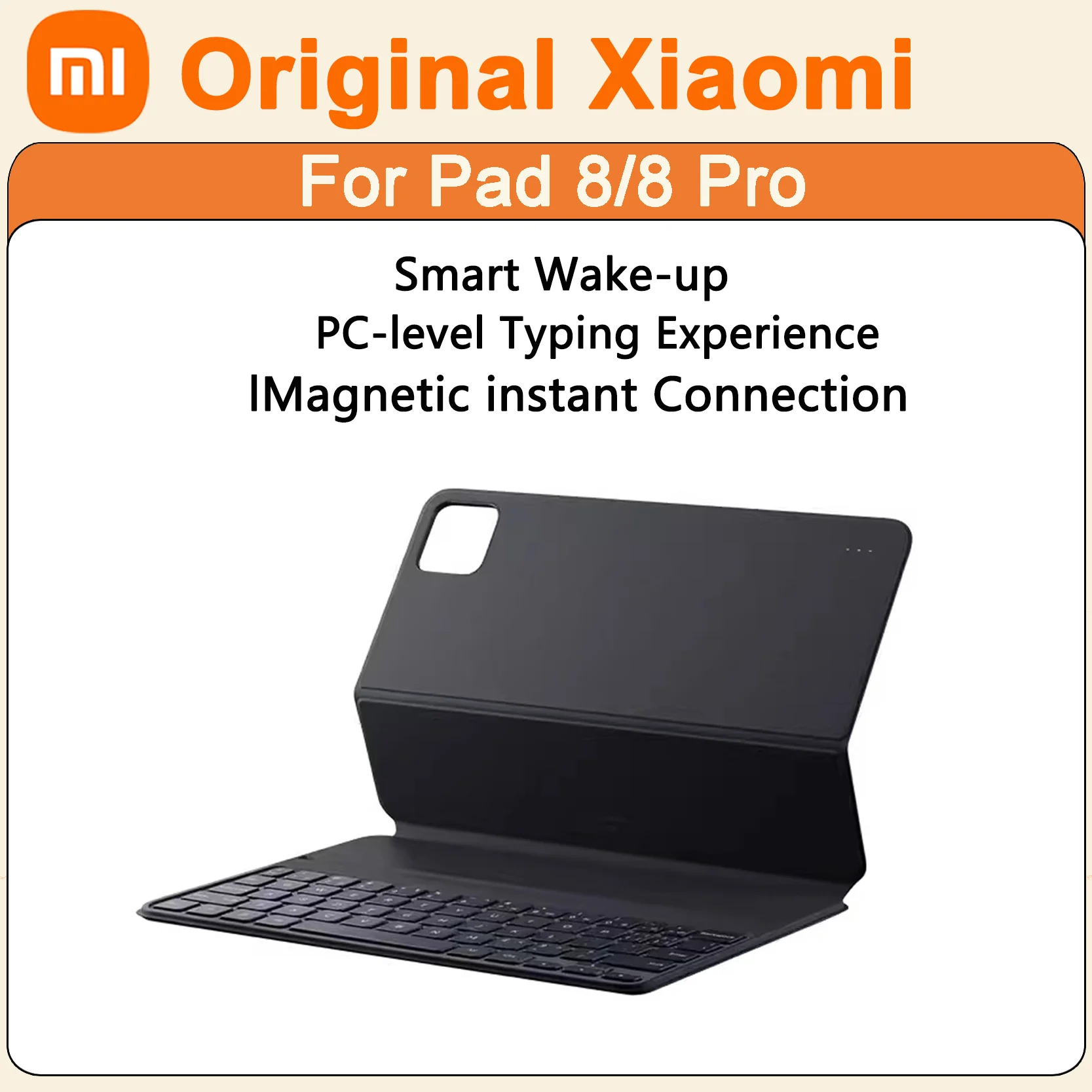 Original Xiaomi Pad 8/8Pro Keyboard Double Sided Protective Case Keyboard Protective Case Pad Fittings for Pad 8 Series