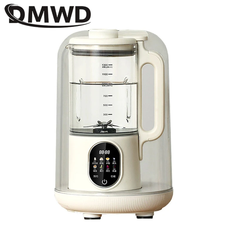 DMWD – brise-mur automatique multifonction pour la maison, Machine à lait de soja, mélangeur de jus de fruits, fabrication de thé, Smoothie, purée de citrouille