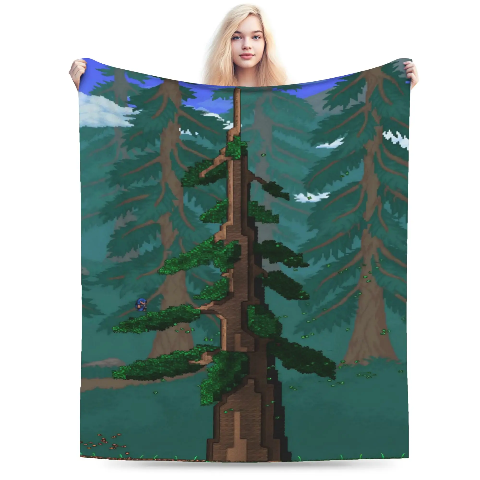 Terrarias Blanket Super Soft Fleece Novelty Present  Throw Blankets Bedspread