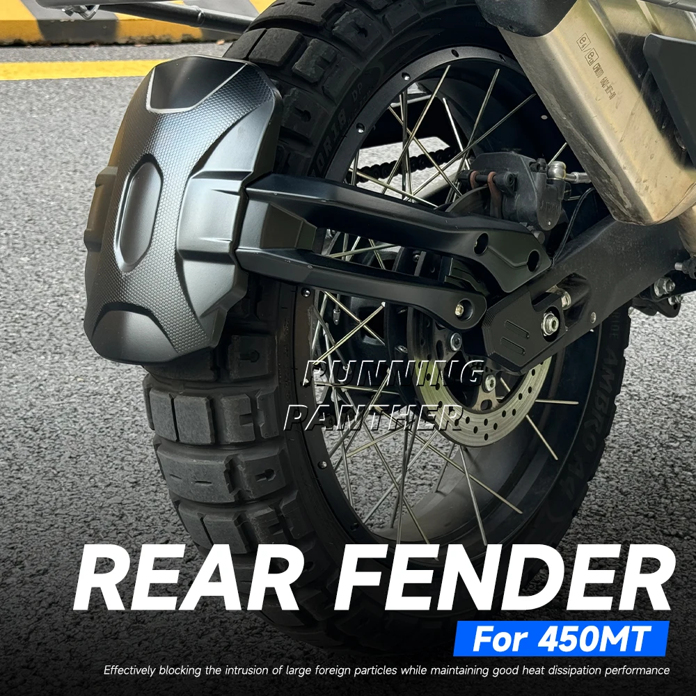 Motorcycle Accessories Rear Wheel Hugger Mudguard Rear Fender Mudflap Guard For CFMOTO 450MT 450 MT