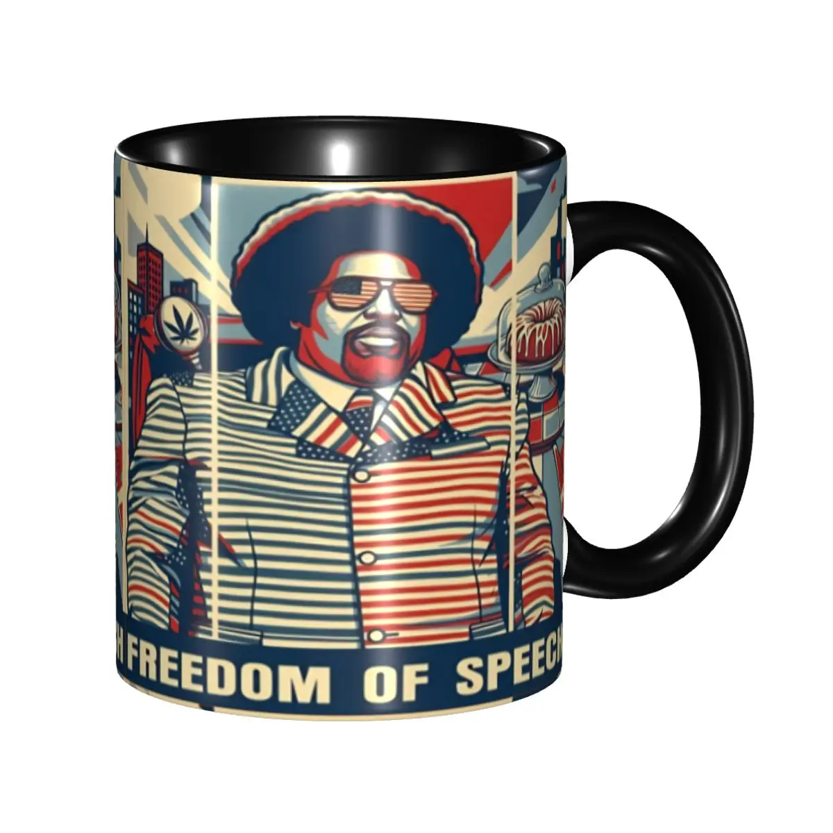 Fun Afroman Justice For Lemon Pound Cake Coffee Cup Office Mug