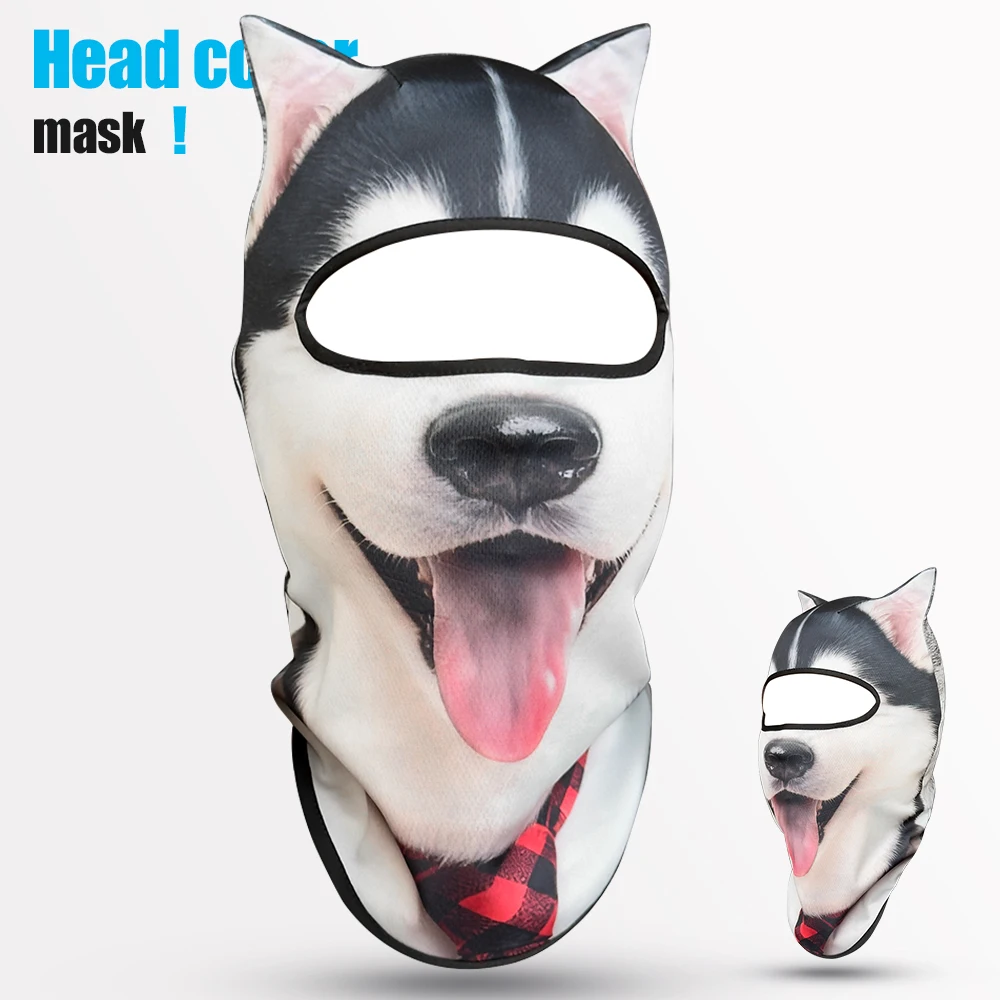 Immagine 5: Passamontagna 3D a Forma di Gatto con Orecchie, Adatto per Festival Musicali, Rave, Sci, Halloween o Feste all'Aperto