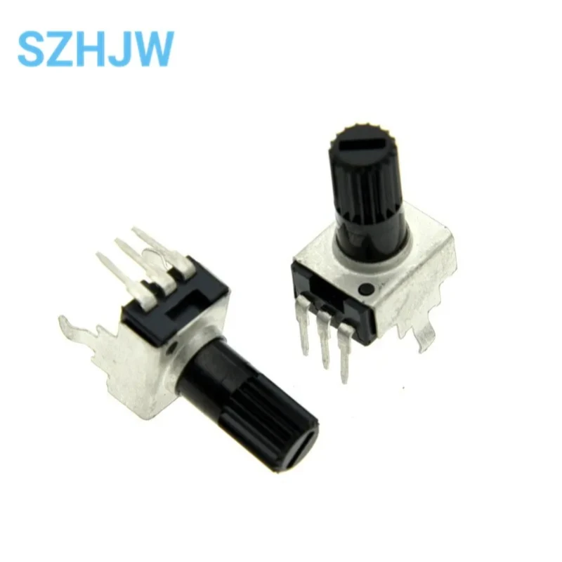 Type RV09 long Handle Curved Foot Horizontal Side Adjustment 1K/2K/5K/10K/50K/100K  WH09 Volume Potentiometer