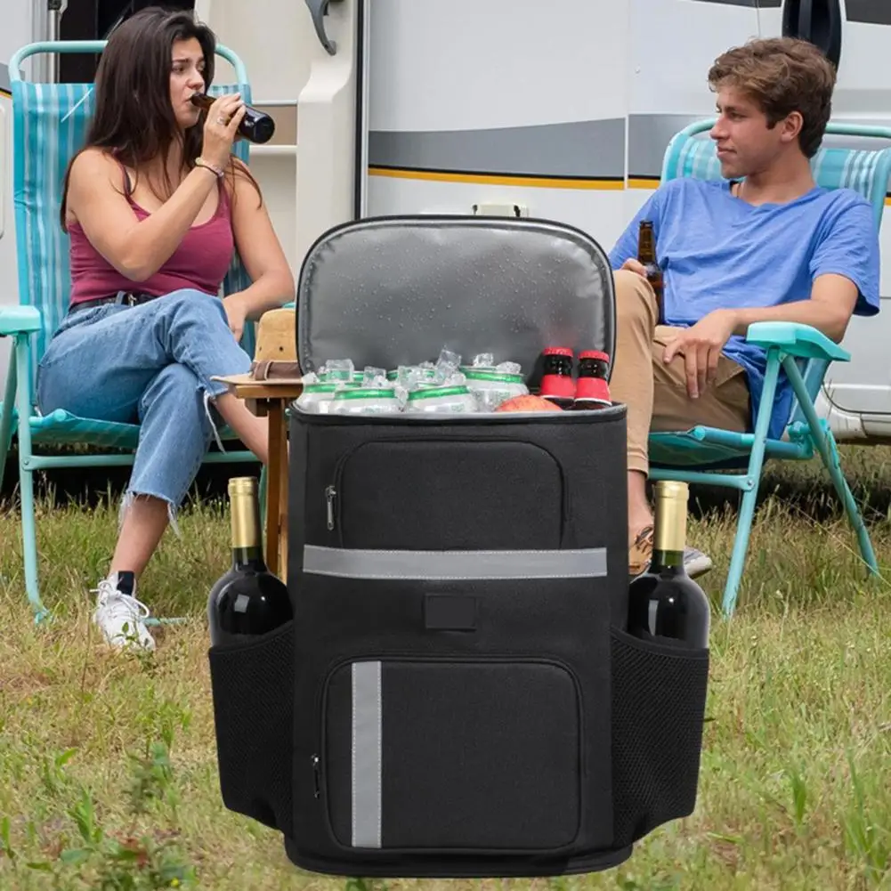 

Рюкзак-холодильник, водонепроницаемый изолированный рюкзак, герметичный консервный рюкзак-холодильник, вмещающий 45 банок для кемпинга, пляжной рыбалки, пикника