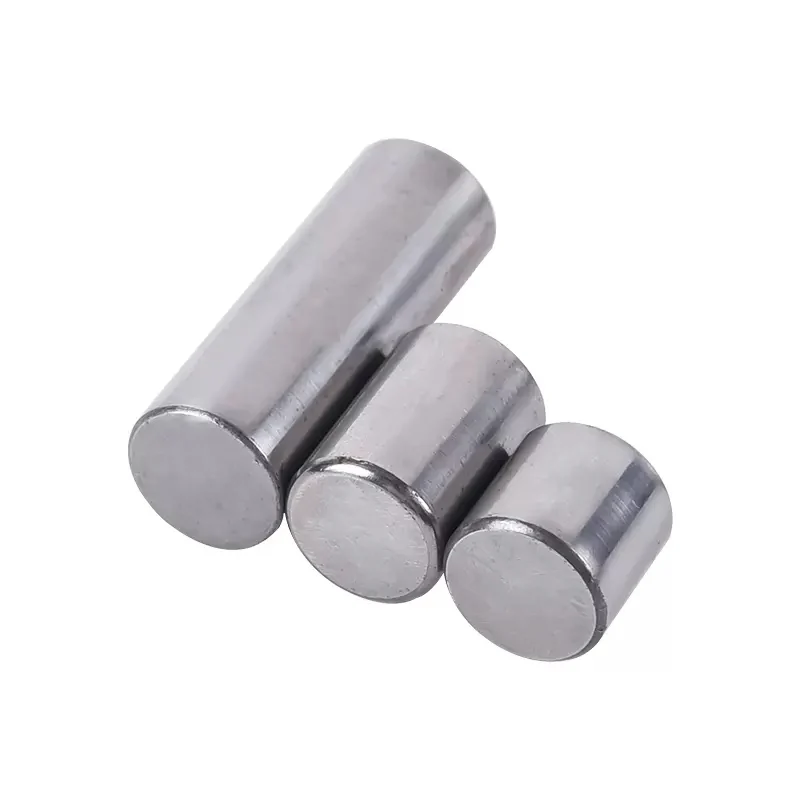 100pcs M2.5 Bearing Steel Cylindrical Pin Locating Dowel Steel Pins Fixed Shaft Shelf Support Peg Lock Solid Rod Length 3~40mm