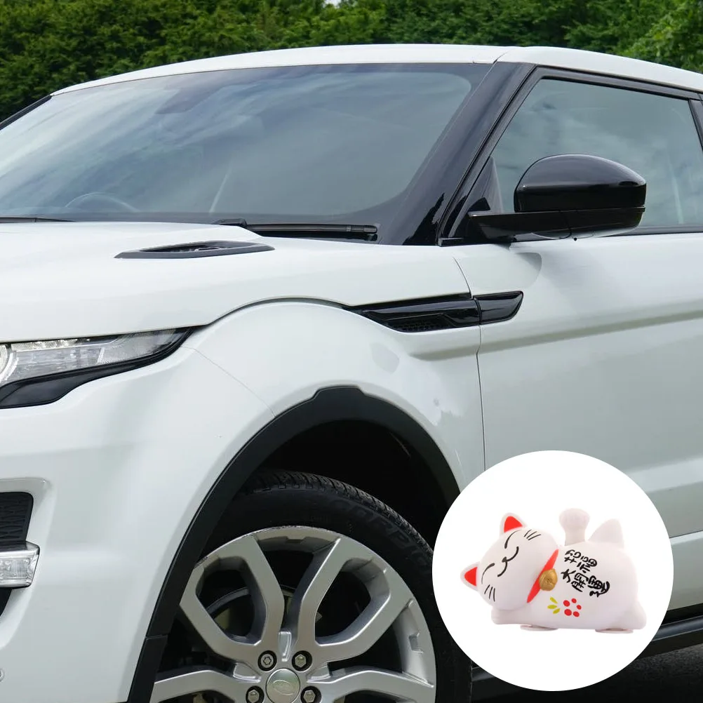 

nament Solar IC Receiver ABS Material Fortune Waving H Car Desktop Craft Perfect Gift Japanese Style Cat Statue