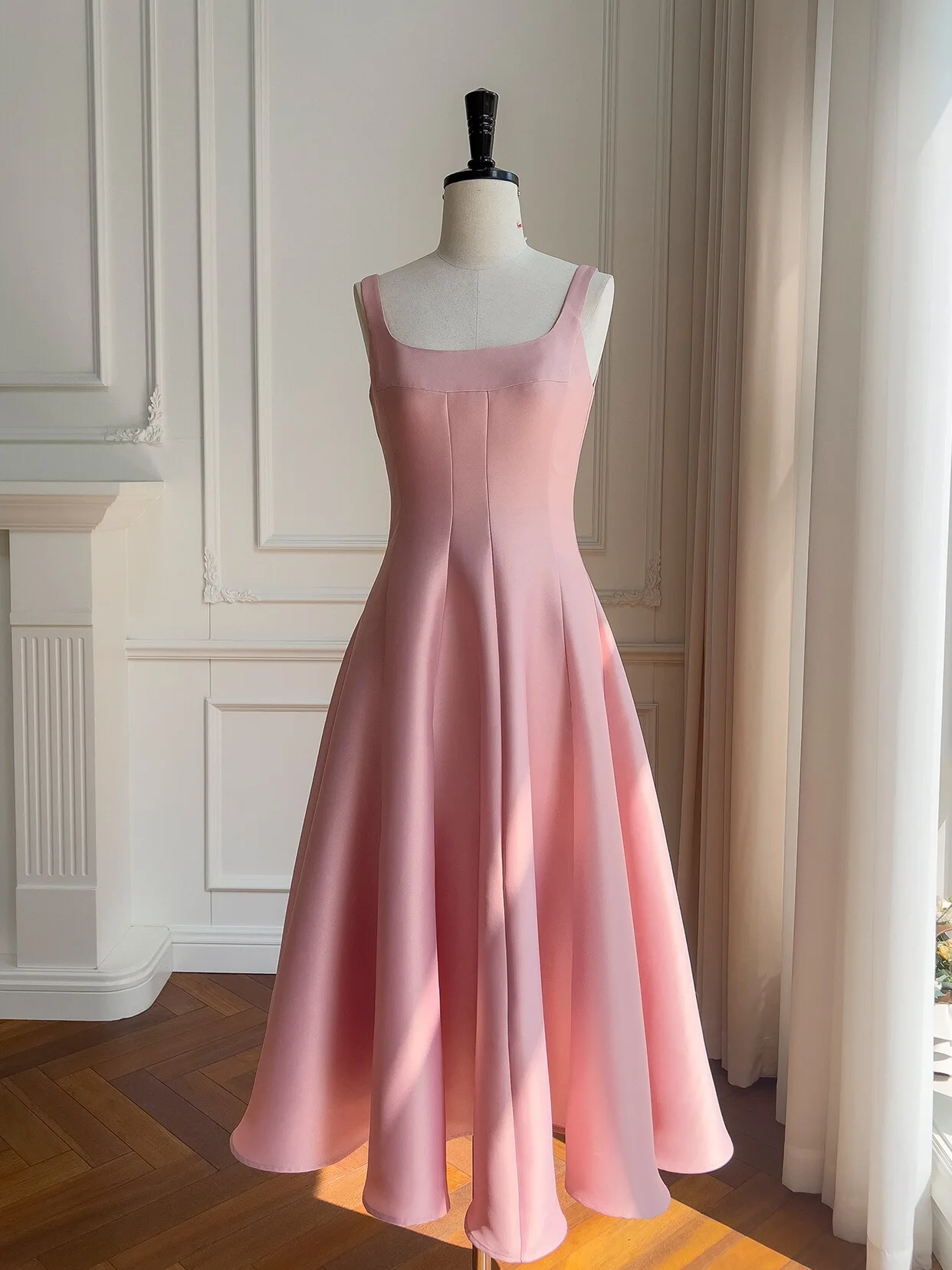 Abito da sera retrò Hepburn Sle Bla a vita alta A-Line Dr Luxury Ele Dr per Cany Year End Par e cena