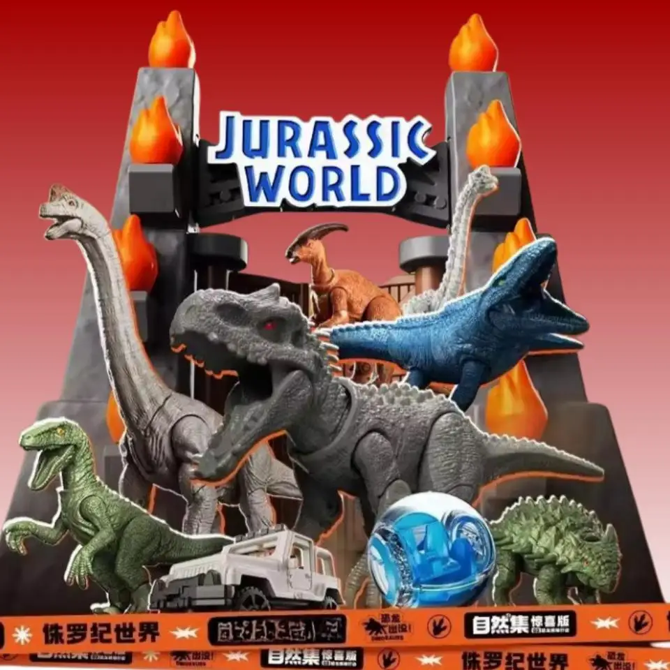 

Натуральная коллекция «Мир Юрского периода», серия 2, строительные блоки T-Rex, блоки, подвижная фигурка динозавра, коллекционная игрушка, подарок для мальчиков