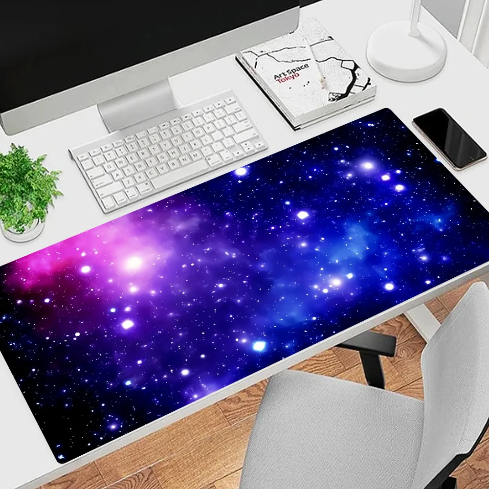 

Universe And Star Mousepad Mouse Mat Large Gaming Computer Desk Mat Pc Accessories Keyboard Mousepad