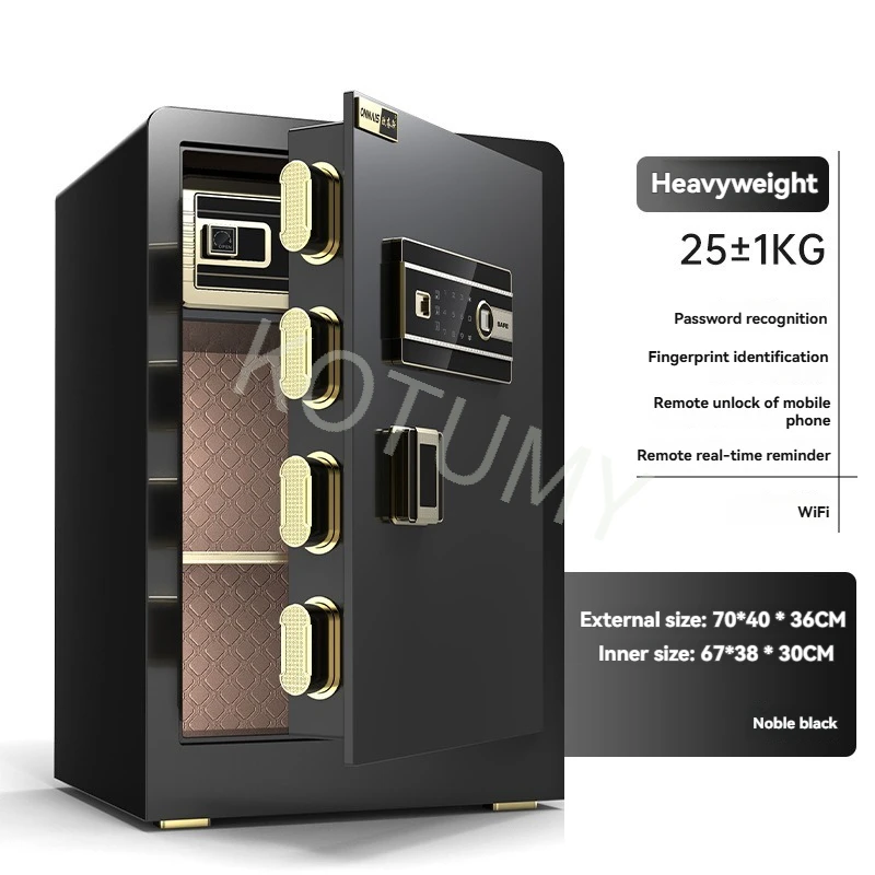 Safe For Home Use Small Wifi Password Office Anti-theft Intelligent Alarm Password Safe Remote Door Opening Mobile Phone Alarm