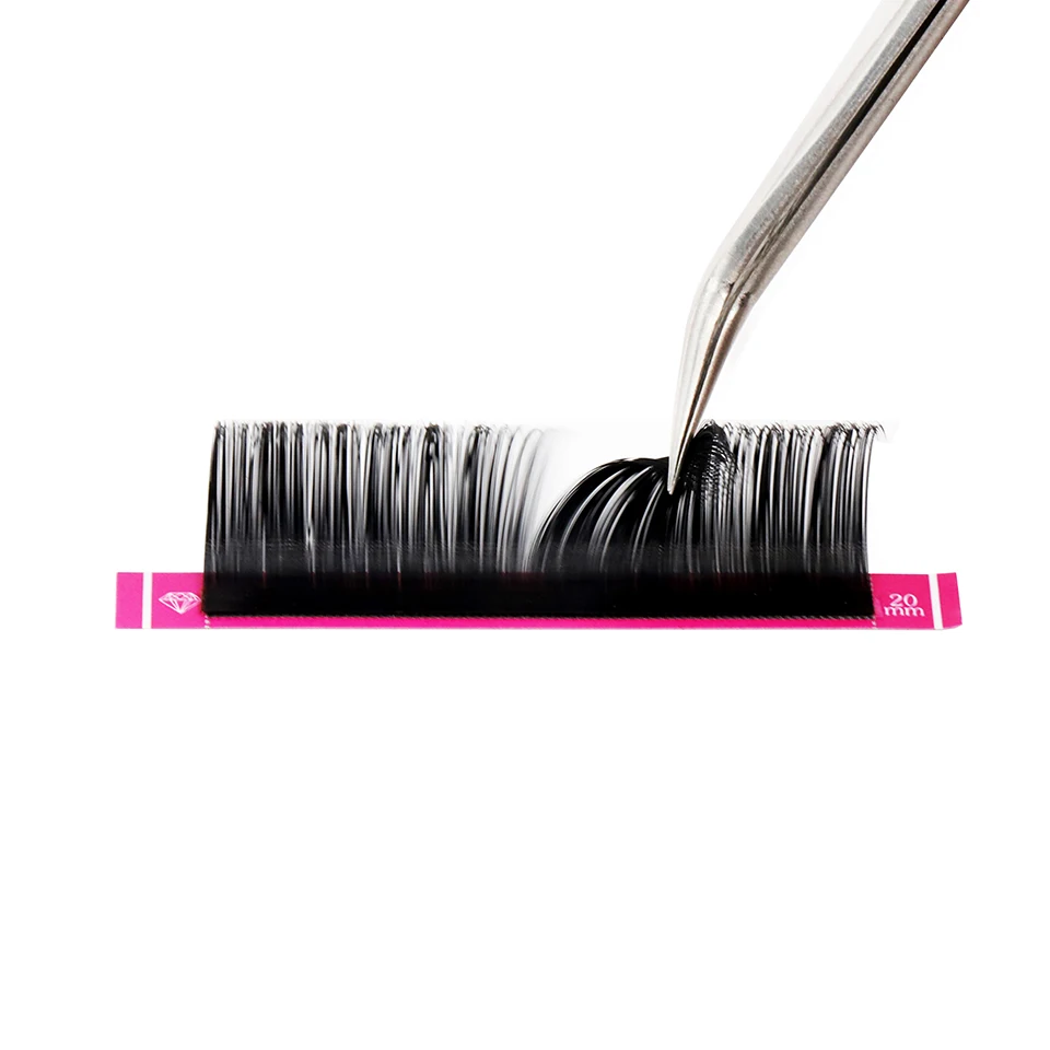 RUJADE 20mm Wimpern Wimpern für Verlängerung 15-20mm Lange Falsche Wimpern Russische Silk Lash Matte Schwarz Individuelle wimpern Verlängerung – Detail 19
