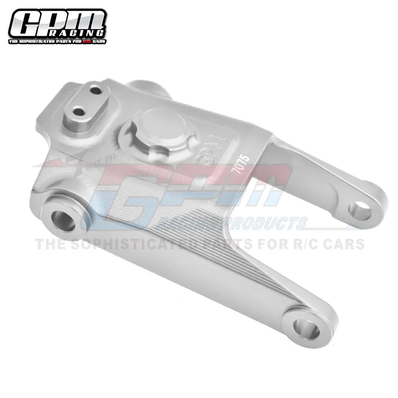 Placa protectora de Servo de dirección de aluminio GPM 7075 LOS261010 LOSI 1/4 Promoto-MX motocicleta