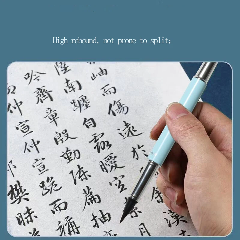 تتضمن فرش الخط M&G وأقلام الخط، والفرش وأكياس الحبر وامتصاص الحبر، ومناسبة لممارسة الخط.