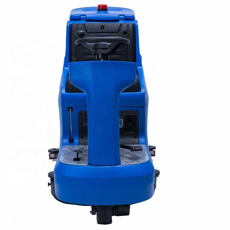SC1350 New Design Lower-noise Single Brush Industry Ride On Floor Scrubber Dryer With Battery