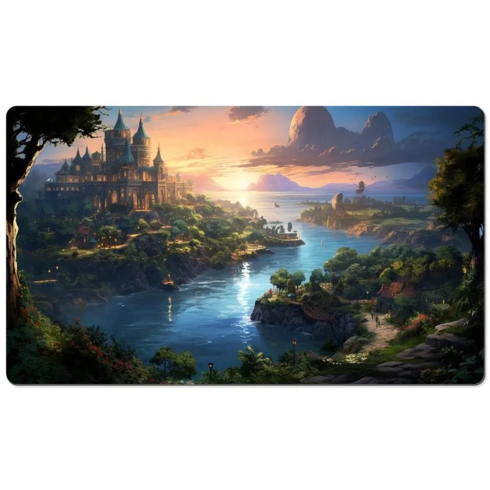 Tropical Kingdom Custom Table Top Gaming Playmat ,   Playmat  TCG  alfombrillas para escritorio desk accessories