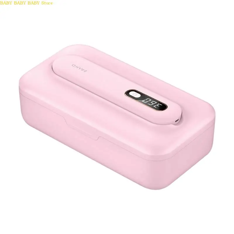 Q81A bebé esterilizador mordedor contenedor almacenamiento diseño pequeño para chupetes botella tetinas limpieza higiénica