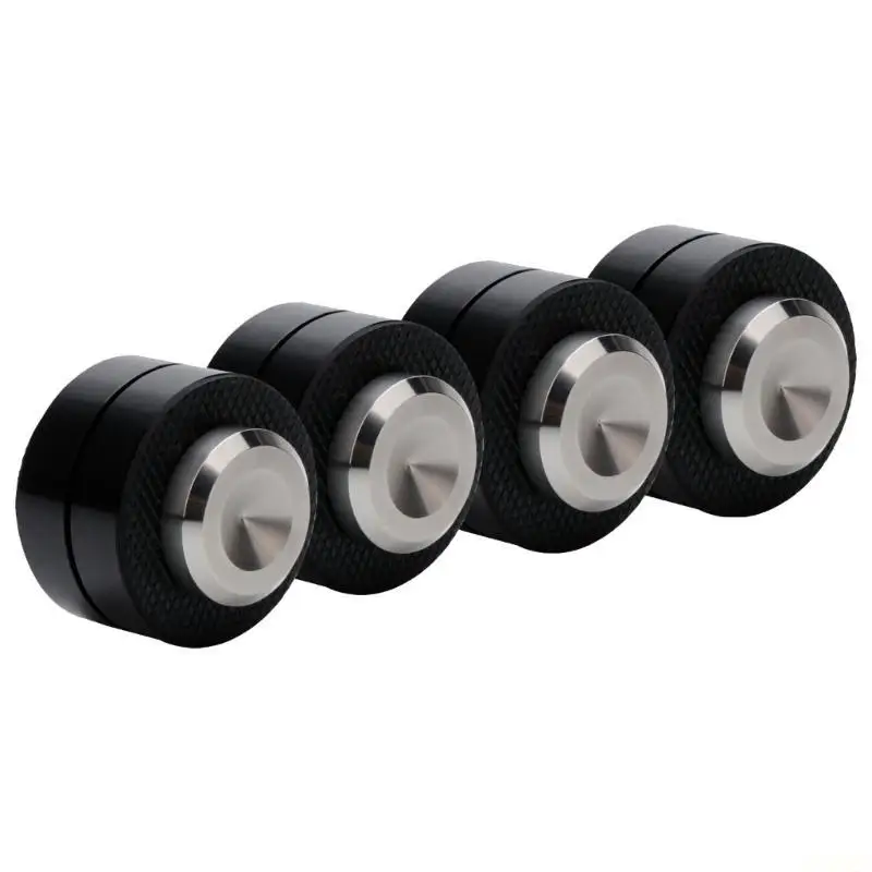 

B03F 4Pcs Precisions Shockproof Speakers Spikes Isolation Feet for Improved Acoustics Performances