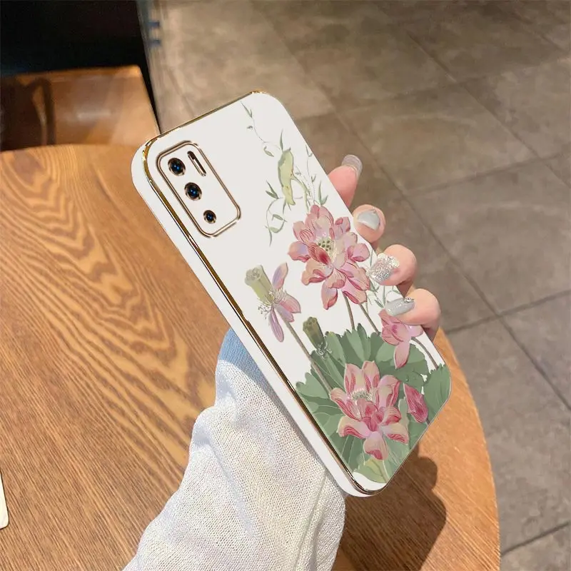 ملاحظة 10 الصيف لوتس سوار تصفيح جراب هاتف ل Xiaomi Redmi ملاحظة 11 11Tpro 9 8T 11S 9Pro 12pro 10S 10T 11T 11SE 9T غطاء