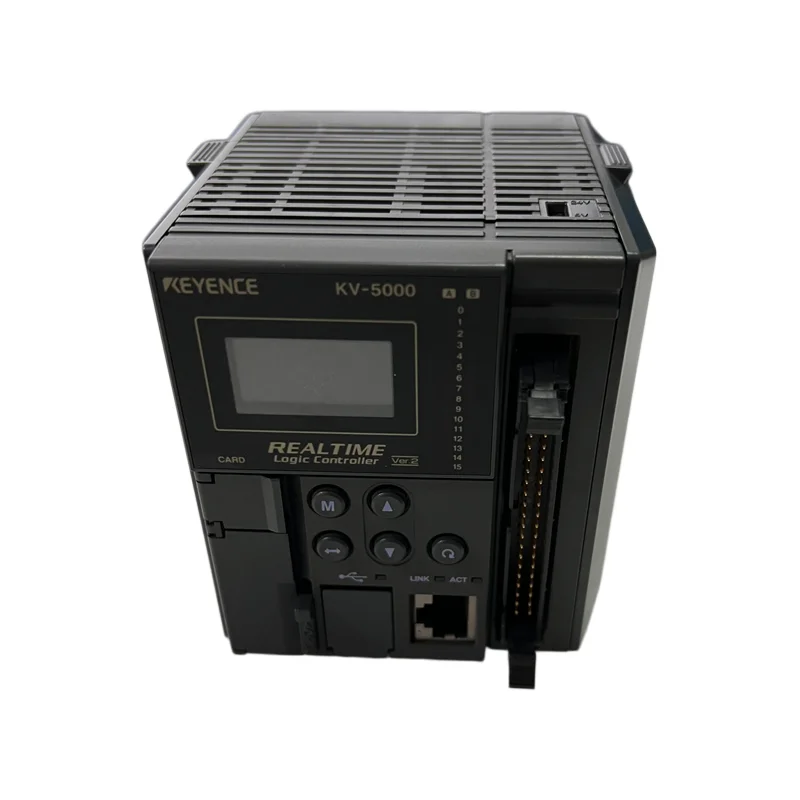 KEYENCE KV-5000 KV-3000  KV-1000 KV-7000C PLC Programmable Controller Built in CPU Unit Used for Closed Loop Control in Stock