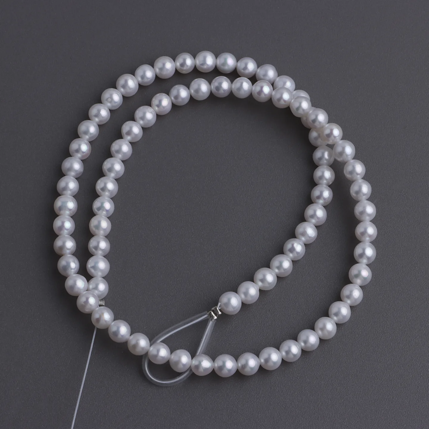 

Aurora 5-5.5 Mm Near Round Cold White Light Baby Beads, Natural Freshwater Pearl Loose Beads DIY Jewelry Material Accessories