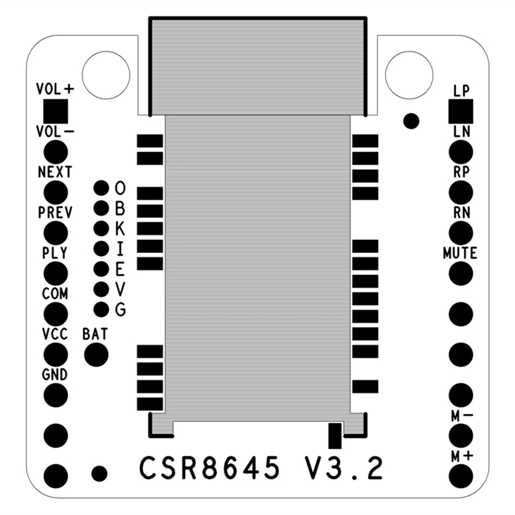 

A14E-Bluetooth Amplifier Board Module 5.0 Audio Receiver CSR8645 APTX Dual 5W Speaker Audio Amplifier