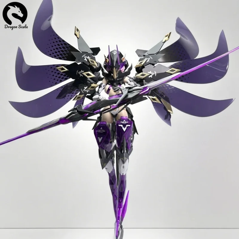 

In Stock Original Hechengzhizao Rosado Star Flower Black Iris RS-02 1/10 Mecha Girl Action Figure Full Set Model Toys Gifts