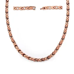 Ultra Strength Magnetic Therapy 99.99% Pure Copper Necklace for Men and Women Adjustable Size Drop Shipping Wholesale