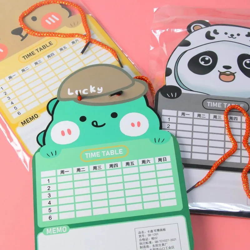 Creative Cartoon Erasable Drawing Board Kindergarten Early Education Double Sided Painting Graffiti Whiteboard