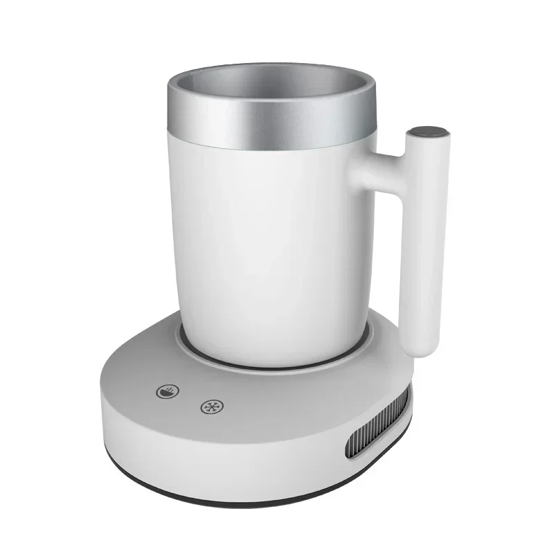 

Smart Beverage Cooler Cup Fast Cooler Electric Cooling Mug Mini Desktop Refrigerator for Cola Wine