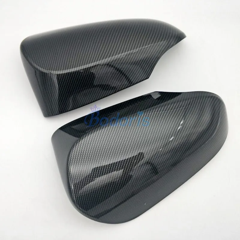 

Side Door Mirror Cover Overlay For Toyota Camry 2012-2017 Carbon Fiber Color Frame Rearview Panel Chrome Car Styling Accessories