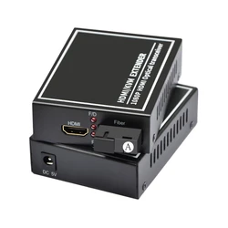 1pair HDMI Optical Extender Transceiver HD Audio and Video Optical Fiber Translate With KVM Keyboard Mouse Transmit 20km