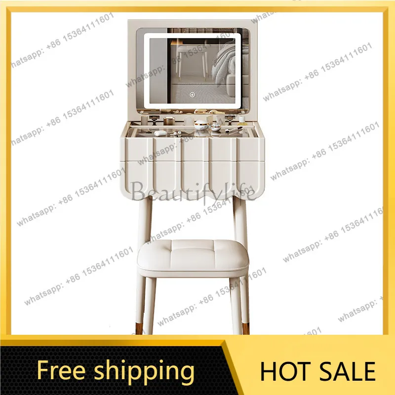 Best Sellers Wood Modern Vanity Table Europe Professional Home Mirror Vanity Table Cabinet Organizer Coiffeuse De Chambre Furnit