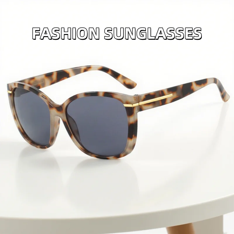 

Men's Large Frame Fashion Sunglasses Ladies' High-end Retro UV Resistant Glasses Outdoor Travel Sun Protection Eye Protection