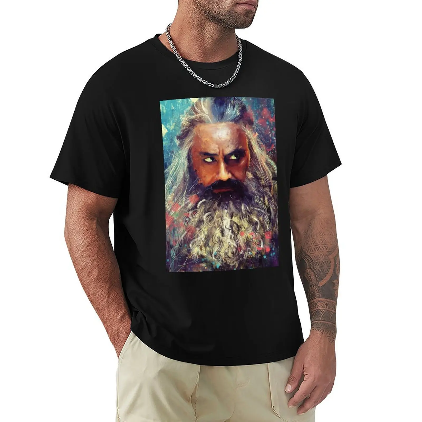 

Blackbeard IV T-Shirt summer clothes anime men clothings