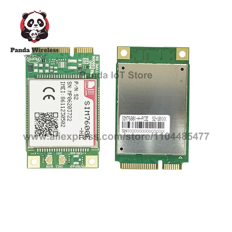 SIMCOM SIM7600G-H SIM7600E-H SIM7600NA-H SIM7600E-H1C SIM7600JC-H SIM7600SA-H MINIPCIE LTE CAT4+GNSS+Voice 4G with antenna kits