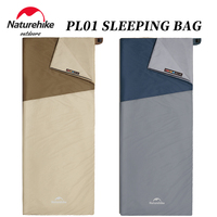 Naturehike PL01 Sleeping Bag Camping Ultralight Sleeping Bag Outdoor Travel Waterproof Cotton Sleeping Bags Camping Equipment