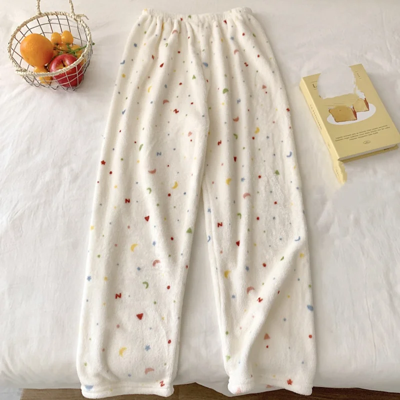 

Hot Flannel Pajama Pants At Home Single Pants Leisure Pants Grid Minimalist Fashion Versatile Dopamine New Style Wholesale Hot