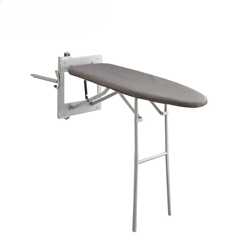 Wall Mounted Drop Down Ironing Board Wardrobe Cabinet Built-In Push Pull Out Sliding Tabletop Ironing Board