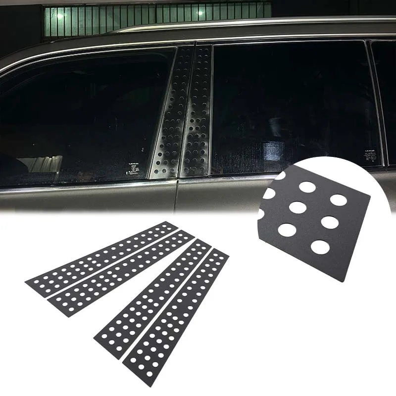 

Для Toyota Land Cruiser LC300/Lexus LX600 2022-2026: наклейки-аксессуары из алюминиевого сплава на центральные B-стойки окон автомобиля