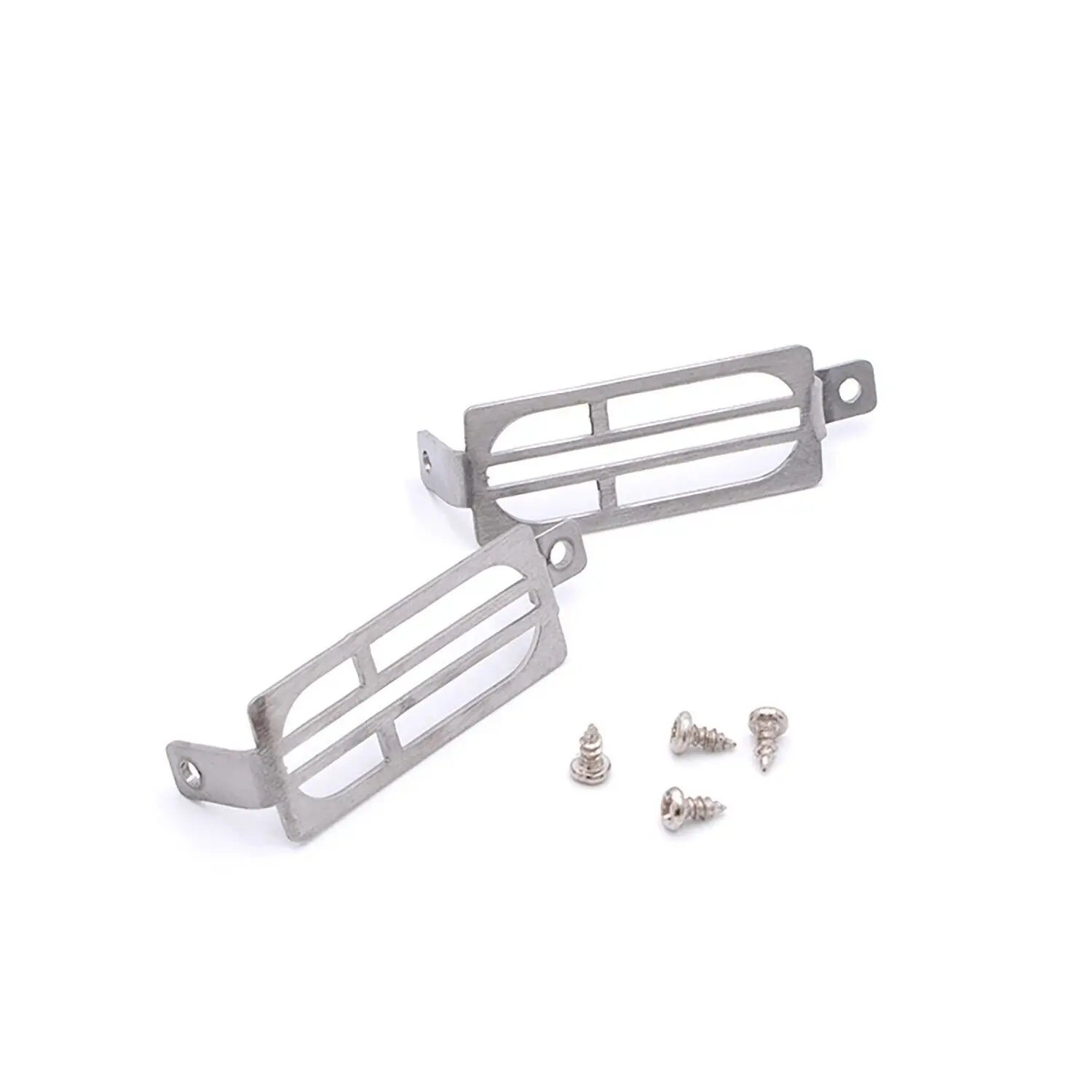 

LCX Racing 1/10 RC Crawler Stainless Steel Rear Light Lampshade Taillight Shield for Traxxas TRX4 TRX6 Upgrades Part Accessories