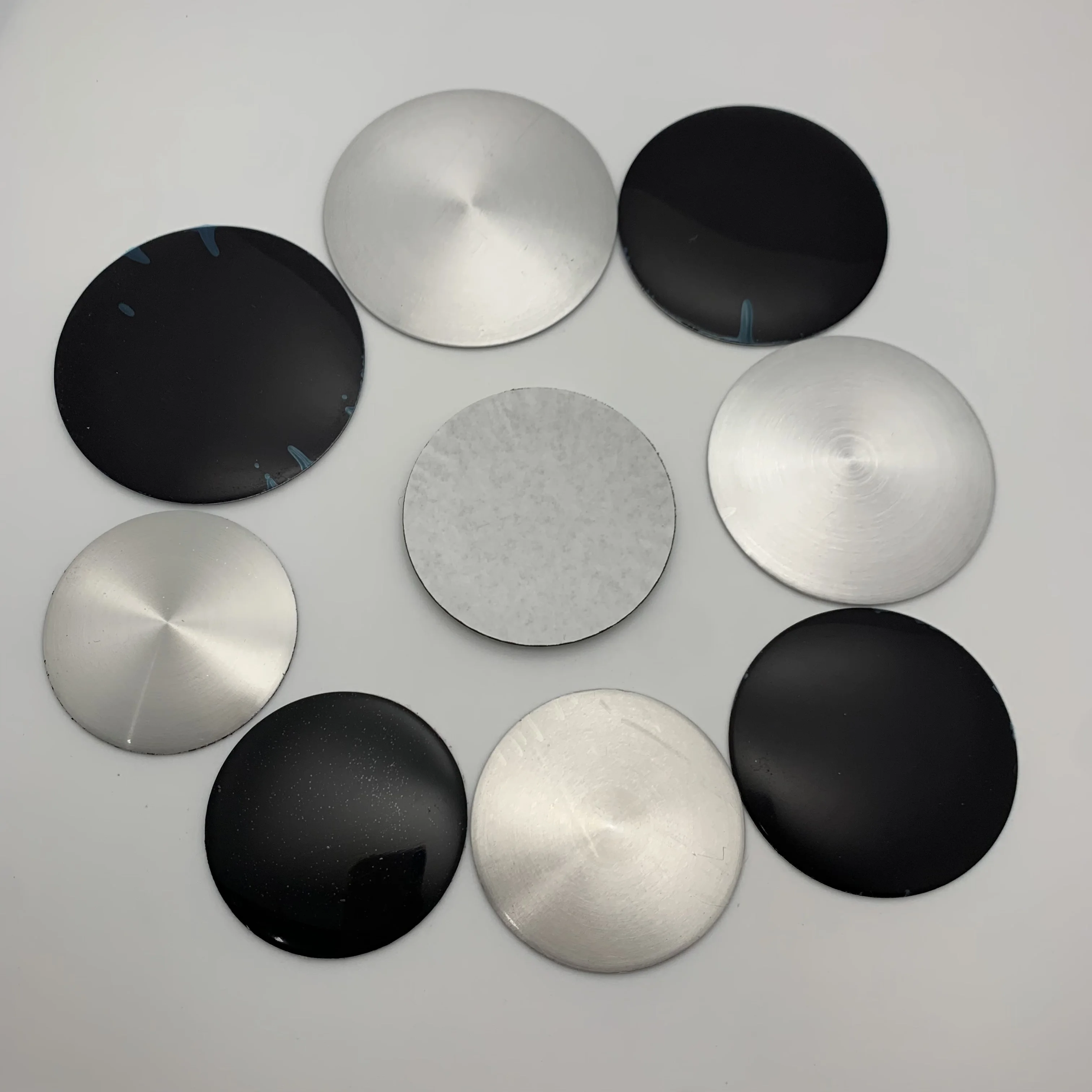 4pcs Car Stickers 56mm 60mm 65mm 70mm 75mm 3D Aluminum Car Wheel Center Caps Car Rim Hubcap Cover Decal Accessories view 3
