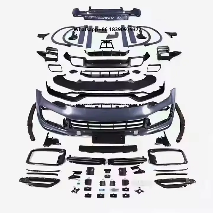 Bestselling High Quality 2018 Front Bumper Kit for Caye-nne Tur-bo TKT Black Protection & Decoration 12-Month Warranty