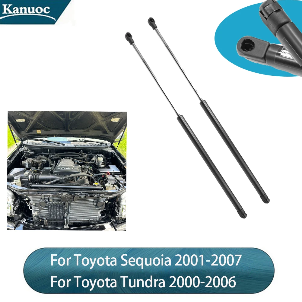 

2Pcs Car Front Hood Lift Supports Struts Shock For Toyota Sequoia 2001-2007/Tundra 2000-2006
