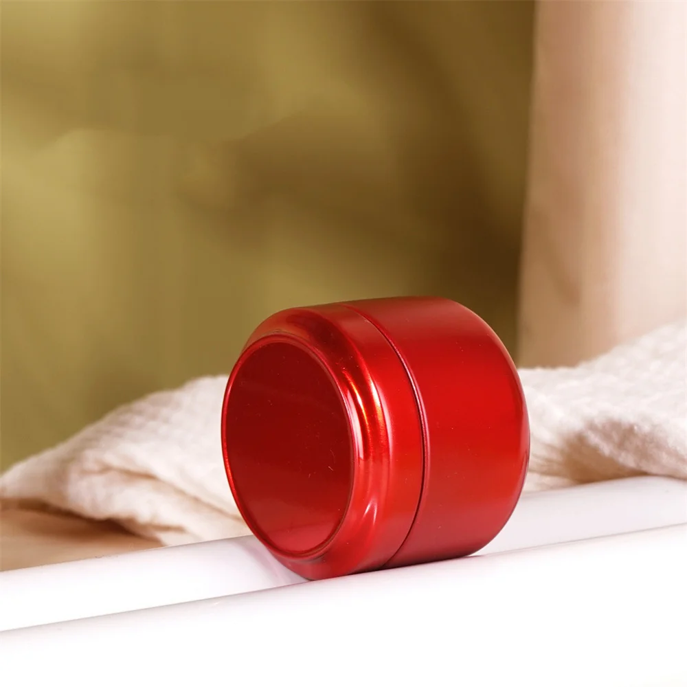 Round Tin Storage Metal Box Small Iron Pot Sealed Pot for Coffee Tea Candy Storage Accessiories Container Cans