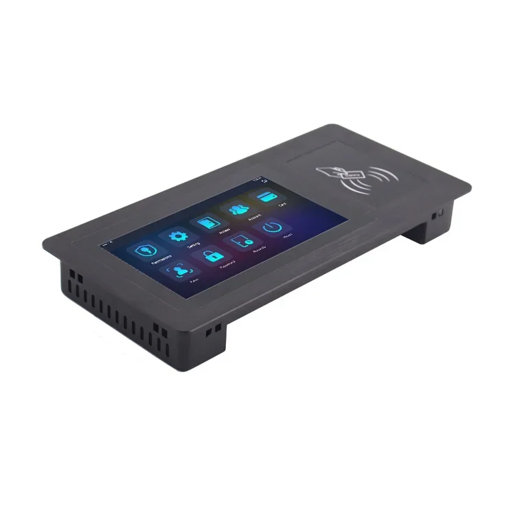 7 Inch Wireless Wifi Door Apartment Smart Access Control System With Nfc Rfid Fingerprint Scanner Touch Screen