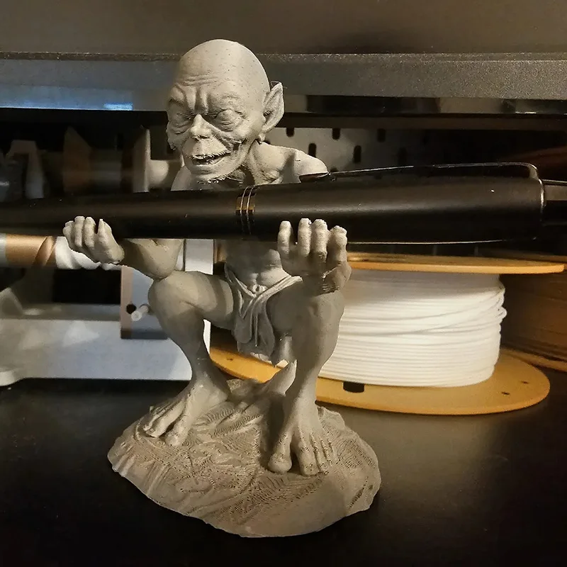 Grenzüberschreitende Neuheiten: Herr der Ringe Gollum Stifthalter – Personalisierter Cartoon-Kreativ-Desktop-Schmuck für Zuhause und Büro – Detail 3