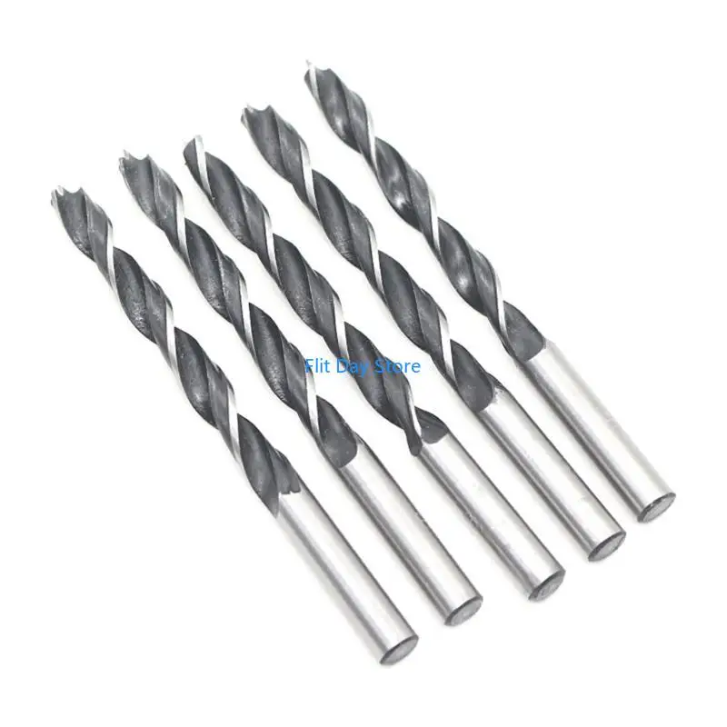 F92C 10Pieces Buncos broca 3 mm Conjunto para perfuração Bit Bit High Carbon Steel Twist Twist