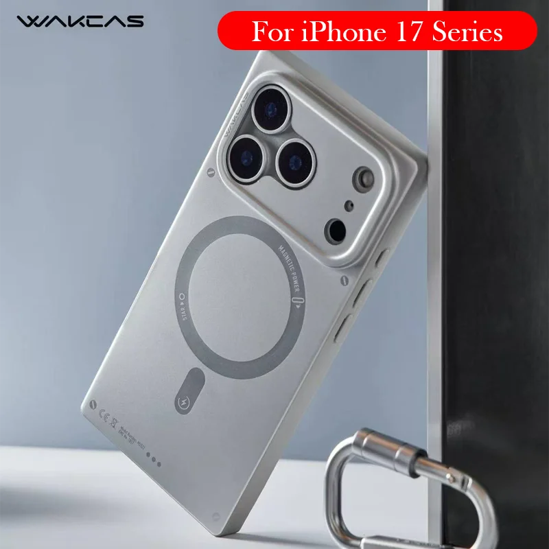 

WAKCAS Case For iPhone 17 Pro Max Bracket Back Cover Case for iPhone 17 PRO