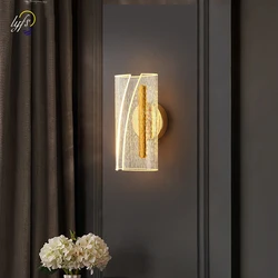Nordic Lustre LED Wall Lamp Interior Lighting Fixture Bedside Bedroom Living Corridor Stairs Home Decoration Wall Light Sconces